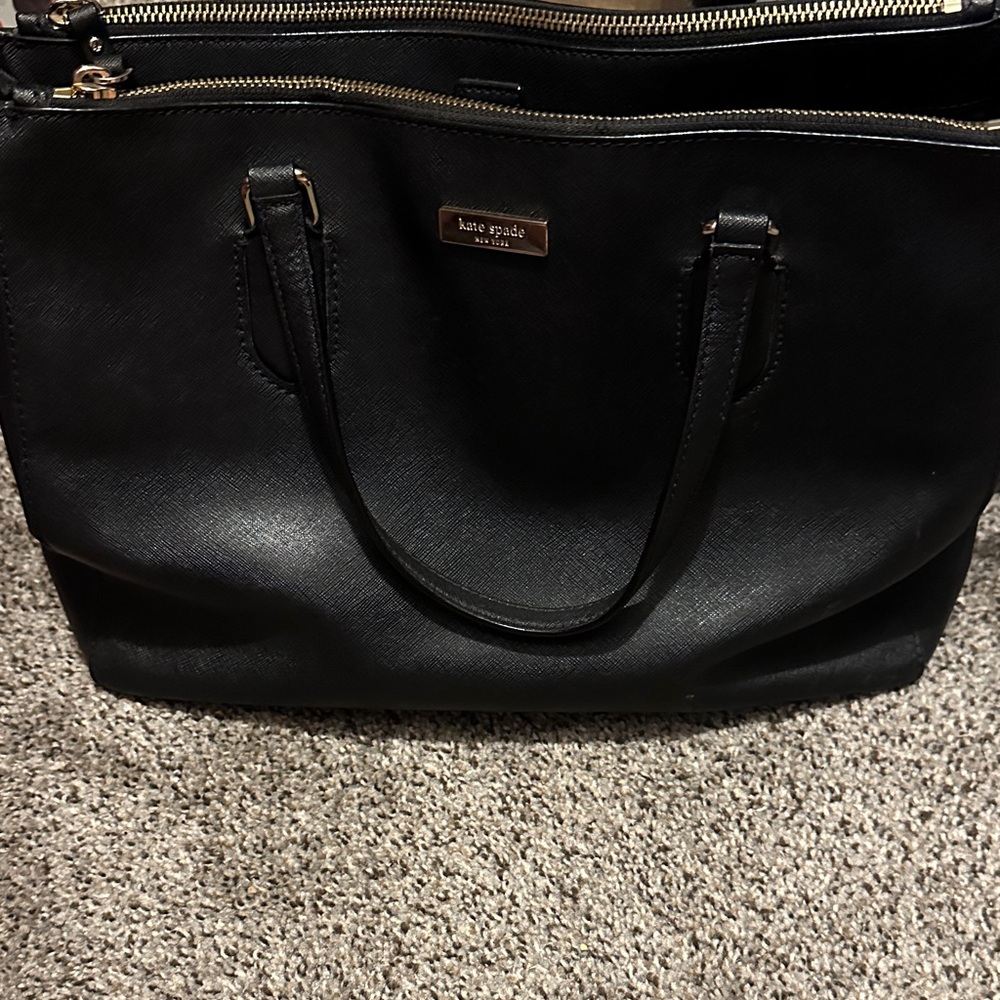 Kate Spade Black Tote Bag